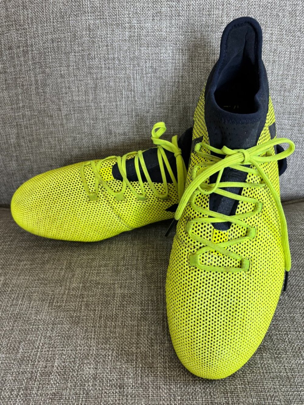 Adidas X 17.1 Techfit NSG Soccer Cleats, US Mens 13 1/2